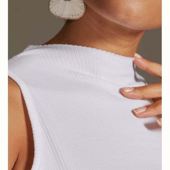 Anthropologie Maeve Mock Neck Tank size S - Picture 5 of 6